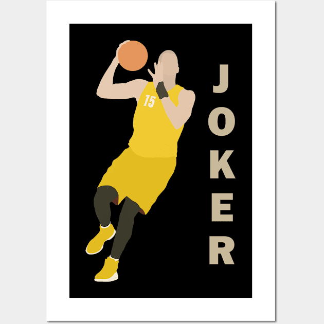 Nikola Jokic Wall Art by valentinahramov